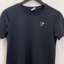 Gymshark  B1A6Y Black Short Sleeve Training T- Shirt Size M Photo 6