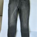 Good American  Good Legs Crop, distressed  stretch grey denim size 12/31 Photo 9