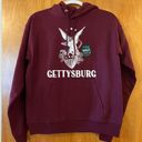 Hanes Gettysburg Eagle  Ecosmart Hoodie Sweatshirt Long Sleeve Kastlfel Small Photo 6