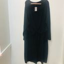 J.Jill NWT  black plus size dress strap front sz 4X . Photo 1