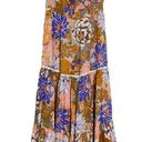 Abel the label   Peach Multicolor Floral Print Maxi Dress Photo 3