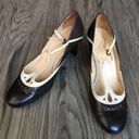 Loft  Ann Taylor T‎ Trap Mary Jane Leather 3" Heels Pumps Womens Size 9M Photo 0