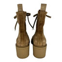 Gianvito Rossi  Foster 45mm Suede Lace Up Boots in Beige Photo 11