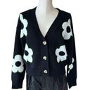 Industry NWT   REPUBLIC CLOTHING X  NORDSTROM Floral Jacquard Cardigan Photo 3