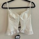 White Fox Bustier Top Size XS Photo 2