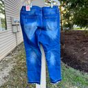 Wax Jean Released Hem Ripped Ankle Length Skinny Photo 3