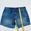 Apt. 9 Shorts, Modern Women's Size 6 Blue, Denim, Photo 2