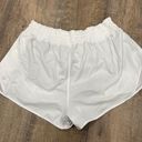 Lululemon white high rise hotty hot  shorts 2.5” Photo 5