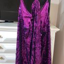 Frock Candy Purple Sequin Dress Photo 1