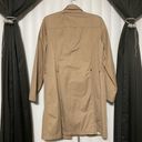 Gallery  tan button, belted raincoat type coat Photo 11