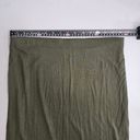 Apt. 9  Womens Medium Olive Green Knit Midi Skirt Knee Length Fully Lined NEW Photo 6