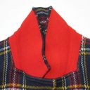 J.Crew NWT  Sophie in Black Stewart Tartan Open-Front Sweater Blazer Cardigan XS Photo 2