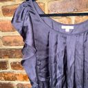 Romeo + Juliet Couture  Gray Sleeveless Ruffled Smocked Top Women's Size Large Photo 1