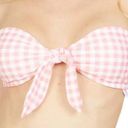 Southern Tide  Swim Top Conch Shell Gingham Bandeau Bikini Top Sz XL NWT w/Straps Photo 1