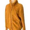 Free Country  Camel rust brown tan full zip Faux Fur Plush Sherpa Jacket Size M Photo 1