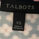 Talbots  Navy & Pink Floral Print CottageCore Beach Cruise Maxi Dress NWOT Photo 7