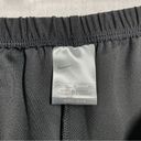 Nike  Black Front Zip Wide Leg Pants in Medium Photo 2