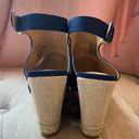 Apt. 9 Navy Blue Wedges Photo 3