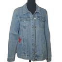 Glamorous  Women's  Long sleeve button down blue Jean Jacket top size‎ Medium Photo 0