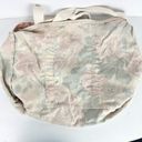 Vintage Floral Pastel Duffel Weekender Gym Overnight Tote Bag Cotton Photo 3