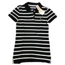 American Eagle NWT  Black & White striped Polo XS new with tags AE AEO Photo 0