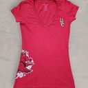 Blue 84 Red USC V-Neck Tee, Women's Small Photo 0