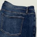 Lane Bryant  Womens Pedal Jeans Signature Fit Skinny Capri Dark Blue Wash Size 24 Photo 1