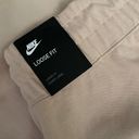 Nike NWT  Tan High Rise Wide Leg Crop Sweatpants Photo 7