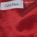 Calvin Klein  Red NEW Women's Adjustable Strap Dress Size 6 Photo 5