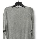 ALLSAINTS Womens Pullover Sweater Gray Heathered Studded Boat Neck Cotton S New Photo 5