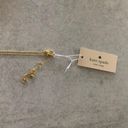 Kate Spade  Gold Lock and Spade Pave Key Pendant Necklace NEW Photo 1