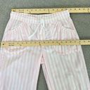 Victoria's Secret  Striped Lightweight Sleep Lounge Pants Pink White XS Photo 8