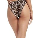 Good American New. Cheetah print high rise bikini.  size 2 = S/M. Retails $129 Photo 10