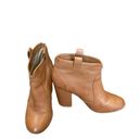 Neiman Marcus Genuine Leather Tan  Collection Ankle Boots Photo 7