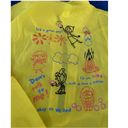 Disney  Pixar Inside Out Windbreaker Yellow Adult 2XL NWT Photo 2