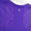 Tek Gear  Purple Patterned V Neck Athletic T-shirt Photo 2