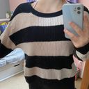 American Eagle Striped Knit Sweater Photo 1