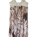 Linea Donatella Vintage Style Animal Print Sheer Mesh Nightgown Négligée Sleep Dress Medium Photo 1