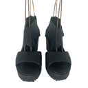 Eileen Fisher  Black Whimsy Wedge Sandal Photo 6