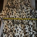 Joe Boxer  Hooded Animal Print Robe Tie with Belt Size M White/Brown/Black Photo 6