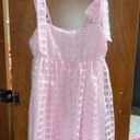 Boutique Pink Babydoll Dress Photo 1