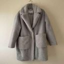 BCBGeneration  faux fur oversize coat size small Photo 0