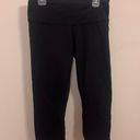 Lululemon Black Capri Leggings Photo 0