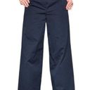 St. John Vintage  Wide Leg Trousers Pants Navy Blue High Rise Womens 12 Corpcore Photo 0