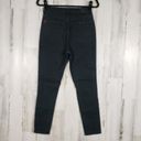 Urban Outfitters BDG  Black Wash Denim Grommet Twig High Rise Crop Jeans Sz 28 Photo 6