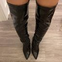 mix no. 6  patent knee high boots. 7.5 Photo 5