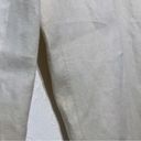 Lafayette 148  Womens BARROW LINEN DRESS Pants Size 14 Ivory STRAIGHT Photo 7