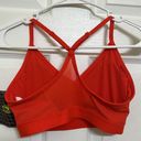 Athletic Works Orange Driworks Racerback Sports Bra - Orange Stretch Spaghetti Photo 6