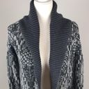 Talbots  Grey Pattern Cardigan Size MP Photo 1