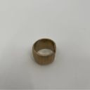 Kenneth Cole  Gold Ring Textured Lines Twist Boho Bohemian ChunkyClassic Jewelry Photo 2